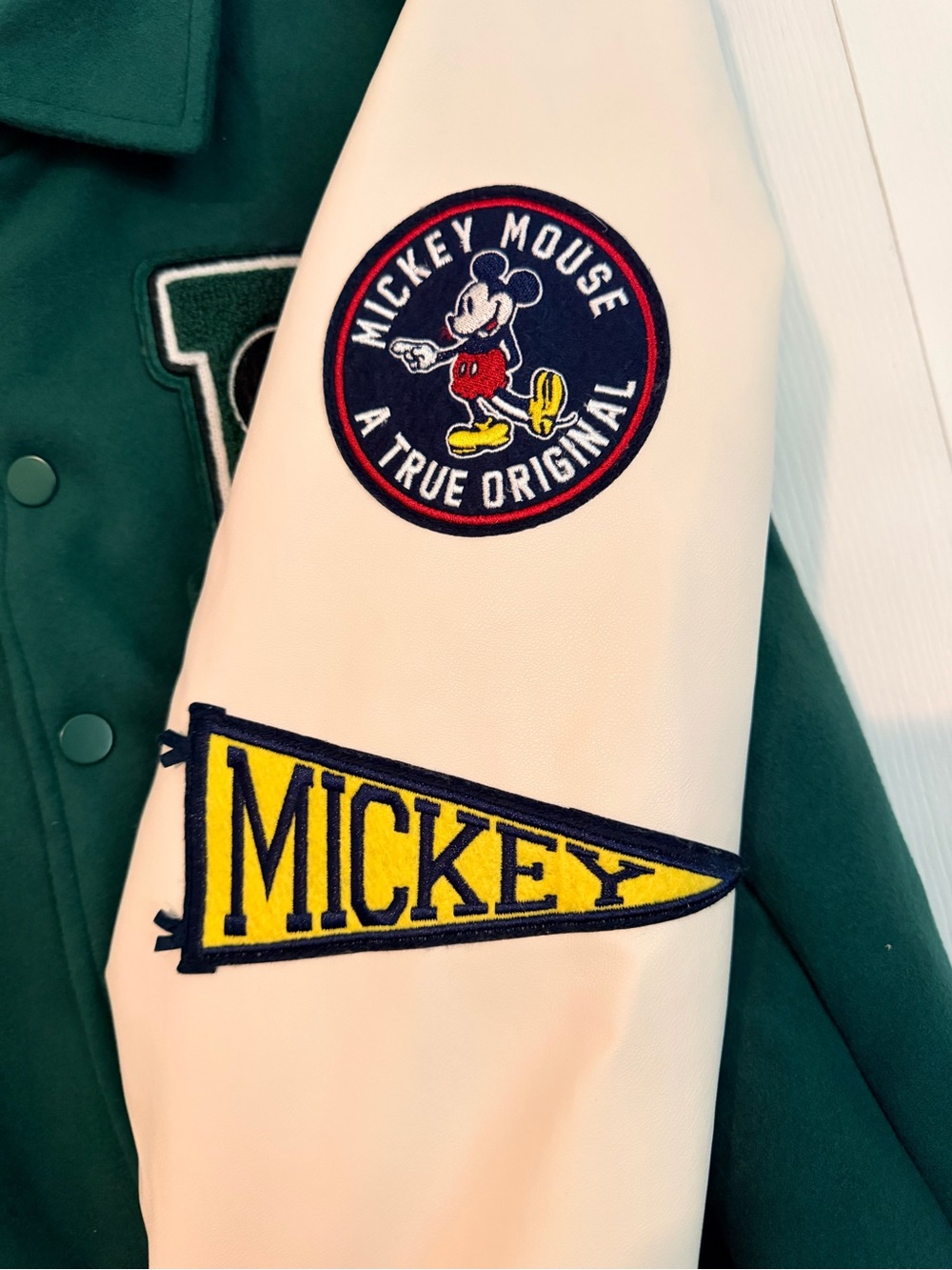 Disney Varsity Jacket with Mickey Patches - Picture 5 of 11